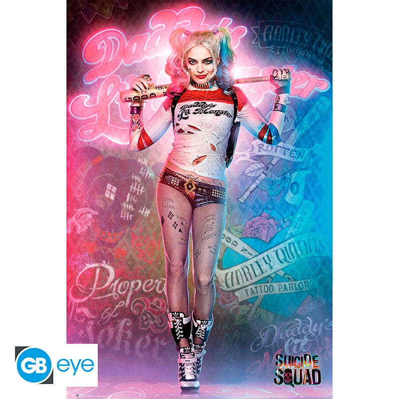 DC COMICS - Poster Harlequin 91.5x61 cm - Harley Quinn Suicide Squad