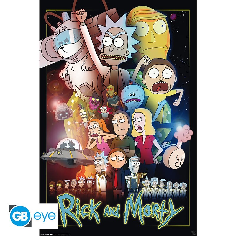RICK AND MORTY - Poster Wars 91.5x61 cm
