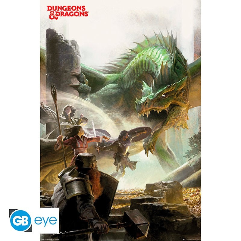 DUNGEONS & DRAGONS - poster 91.5x61 cm - Adventure