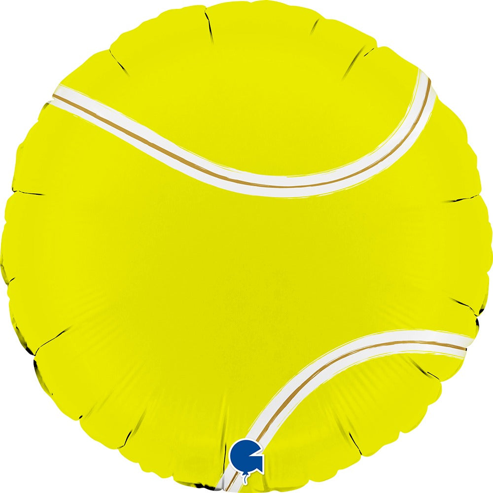 Foiled balloon tennis ball 46cm