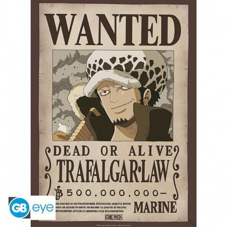 ONE PIECE - poster 52x38 cm - Wanted Law