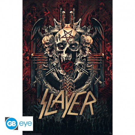 SLAYER - Poster "Skull" 91.5x61 cm