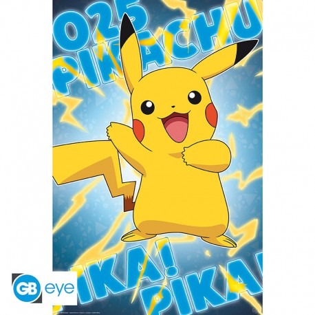 POKEMON - poster 91.5x61 cm Pikachu