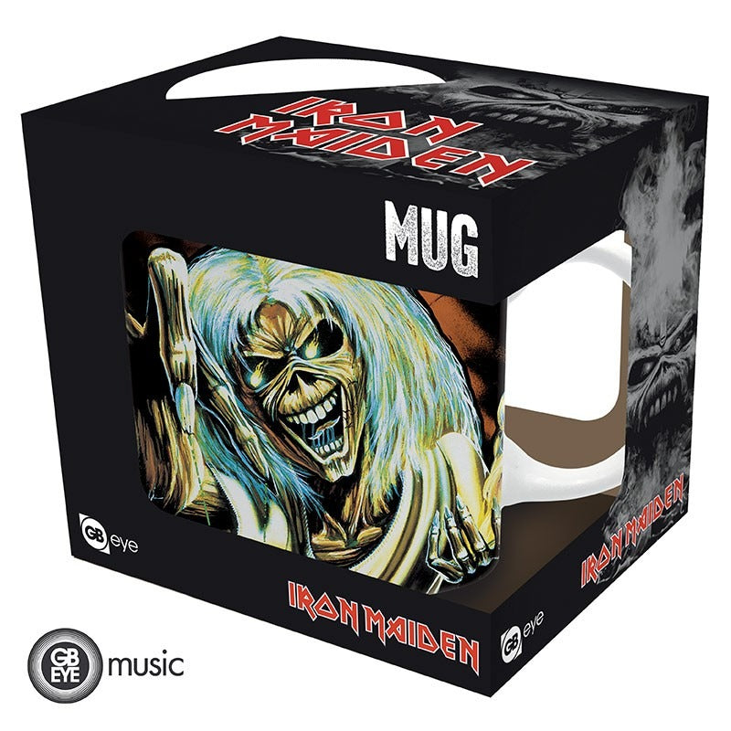 IRON MAIDEN - glass 320 ml - Number of the Beast with box