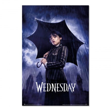 პოსტერი-Wednesday Umbrella 91.5x 61სმ-Adams family