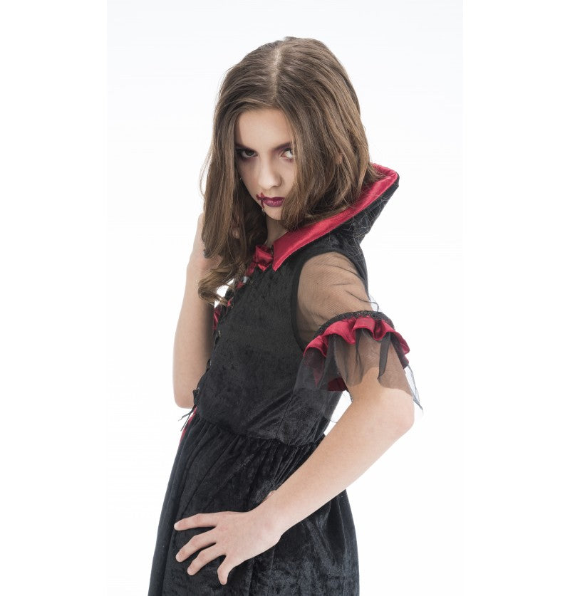 Children's costume vampire girl in different sizes