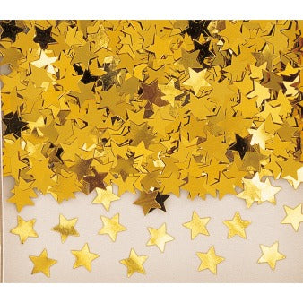 Confetti stars of different colors 14g