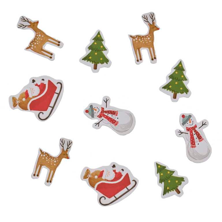Paper confetti Christmas Character 13g