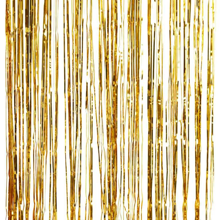 Golden curtain 91 cm x 245 cm