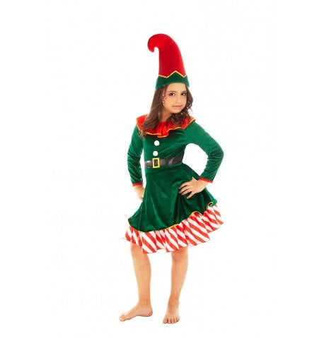 Girl elf costume for kids in different sizes