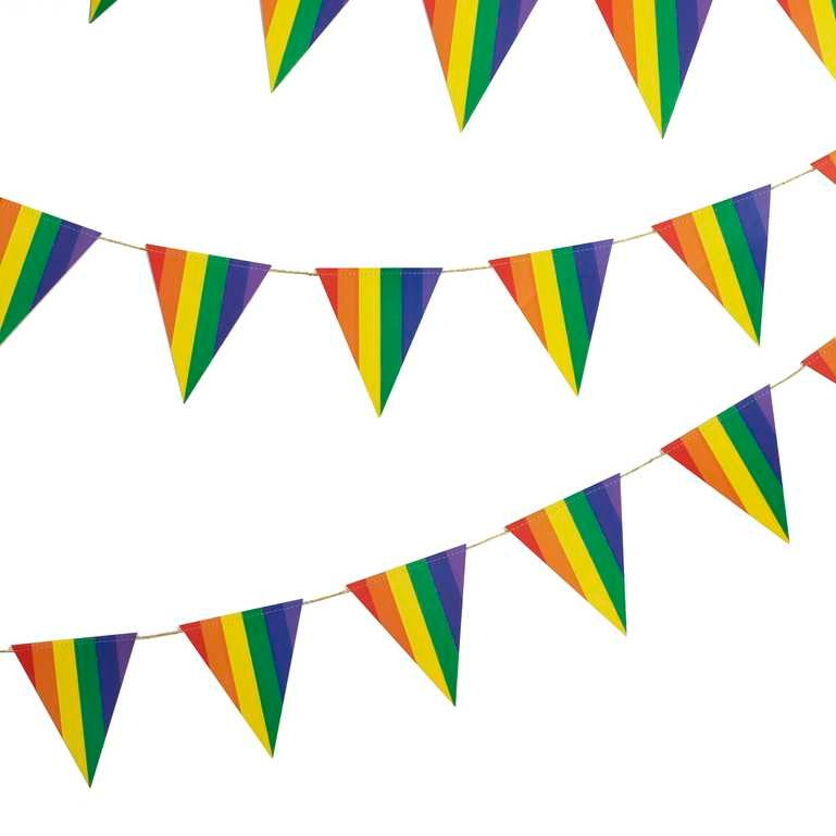 Colorful flag-banner 5m