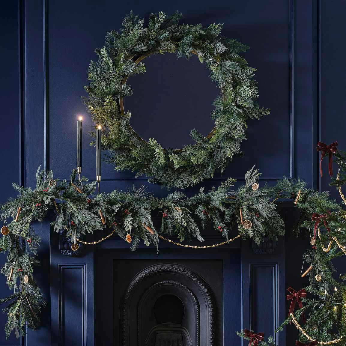 Christmas wreath 90 cm