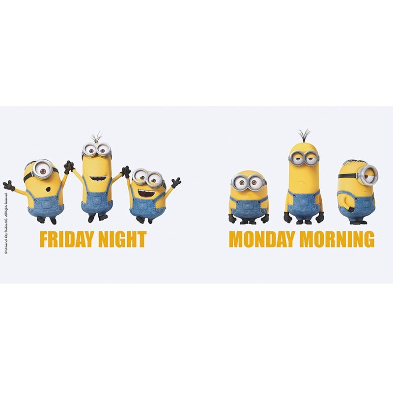 MINIONS - cup with box 320 ml - Friday vs Monday