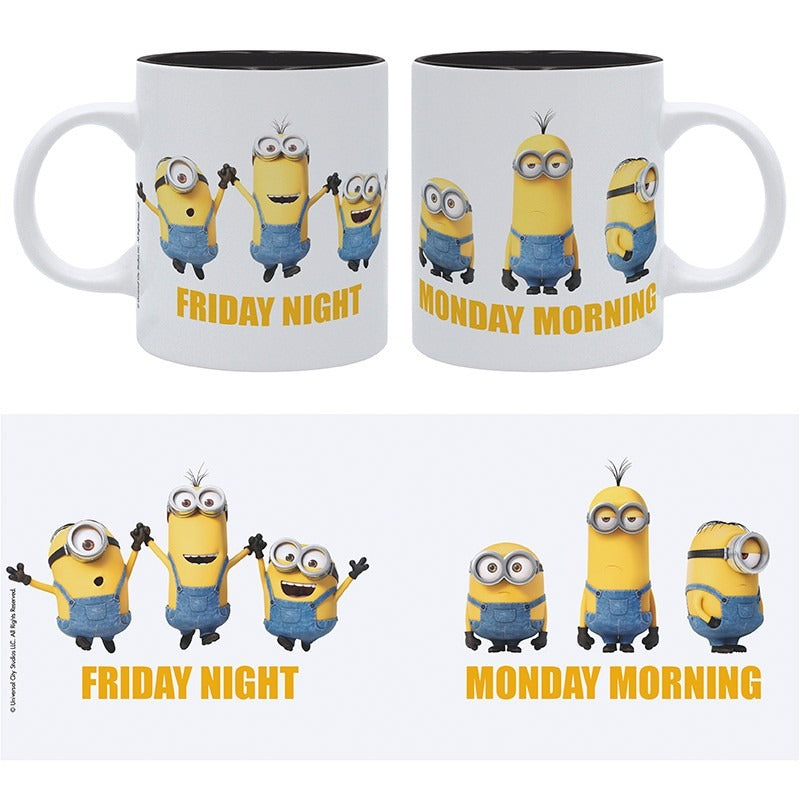 MINIONS - cup with box 320 ml - Friday vs Monday