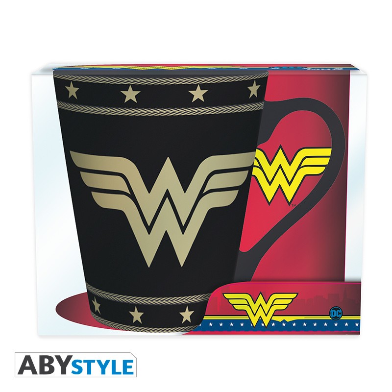DC COMICS - ჭიქა - 250 მლ - Wonder Woman - ყუთით