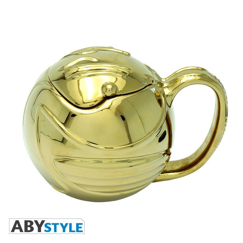 HARRY POTTER - ჭიქა 450მლ 3D - Golden Snitch