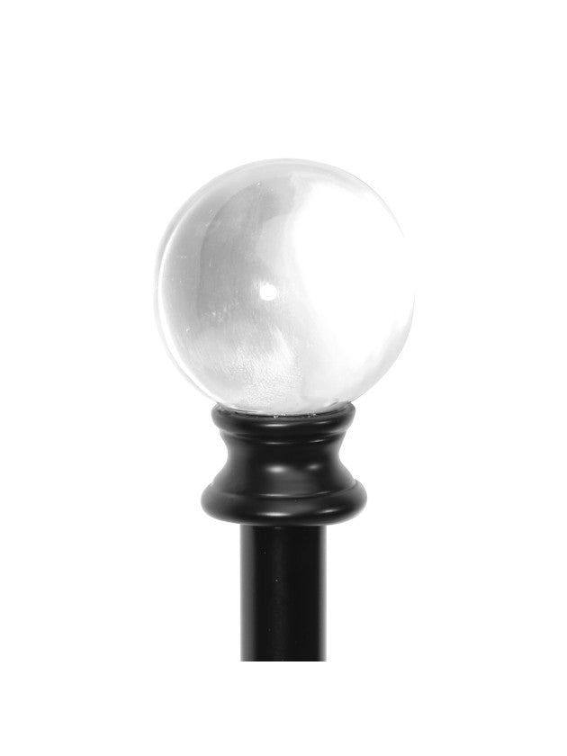 მეტალის ხელჯოხი კრისტალით 6CM X 94.5CM