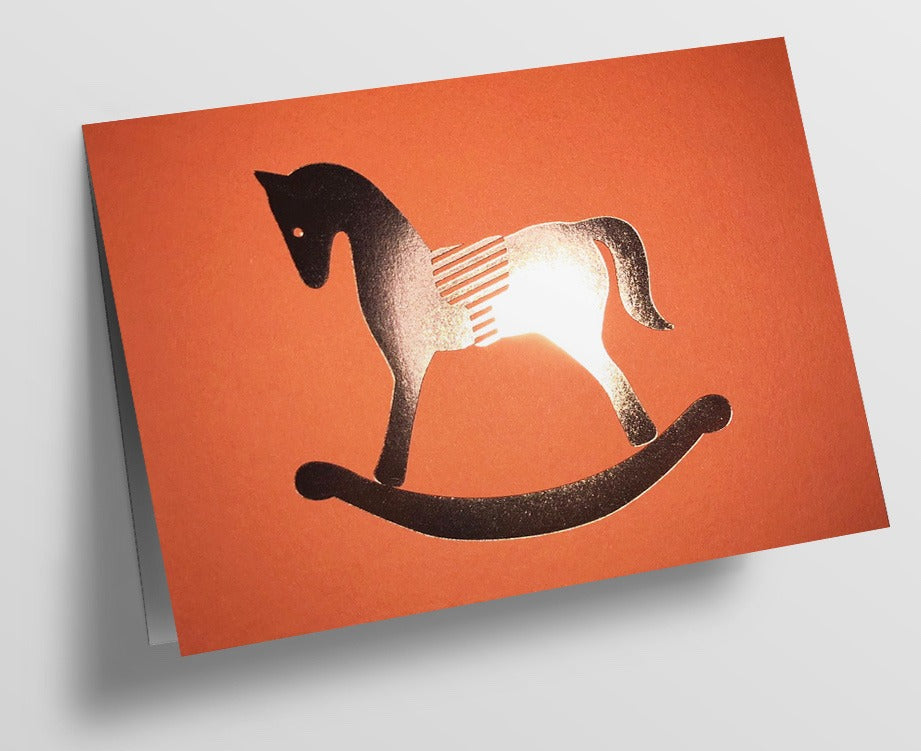 Different types of greeting cards with envelopes