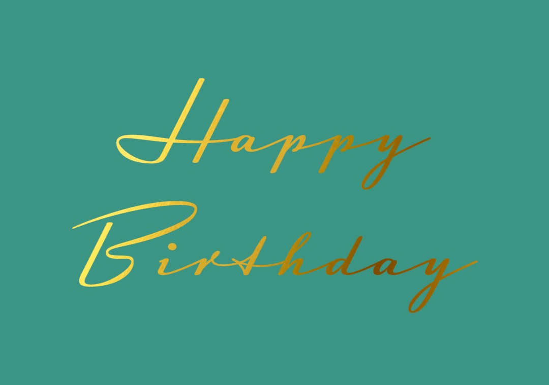 მისალოცი ბარათი  Happy Birthday limon