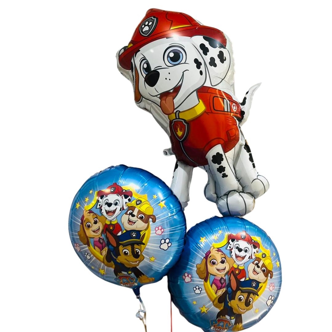 ბუშტების თაიგული Paw Patrol 3ც