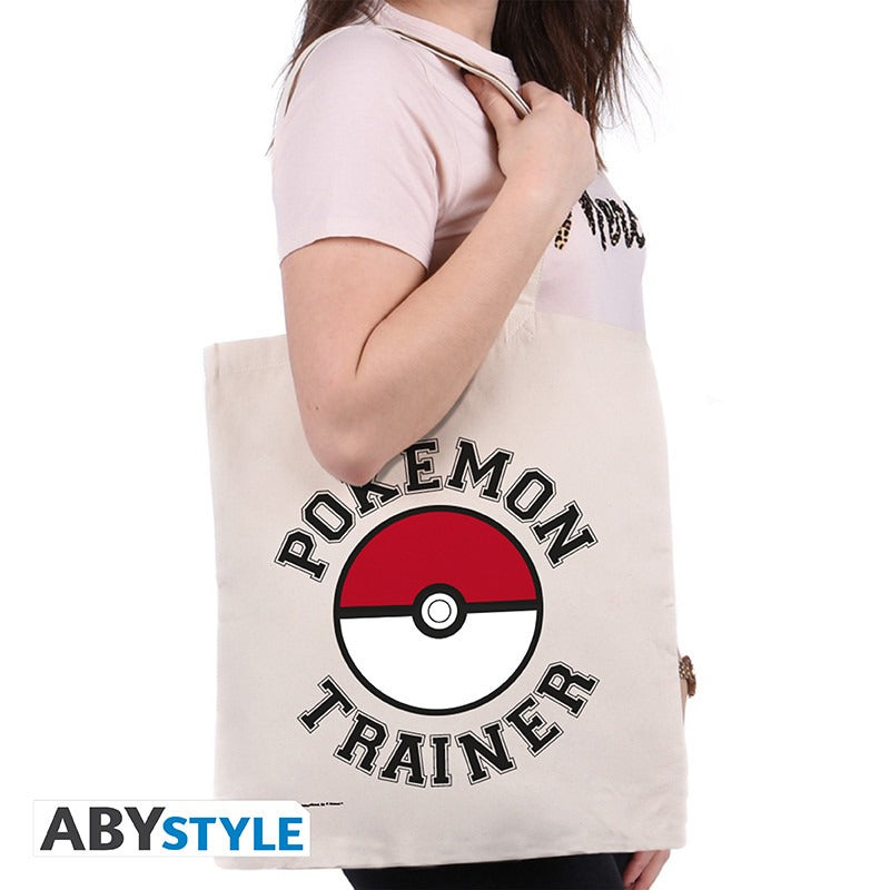 POKEMON - ნაჭრის ჩანთა 37 x 42 სმ- "Trainer"