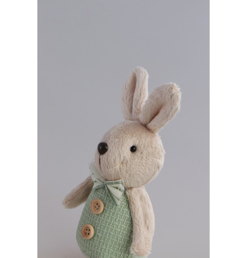 დასაკიდებელი დეკორაცია კურდღელი 2 ფერში 7CM X 5.5CM X 17CM 1ც