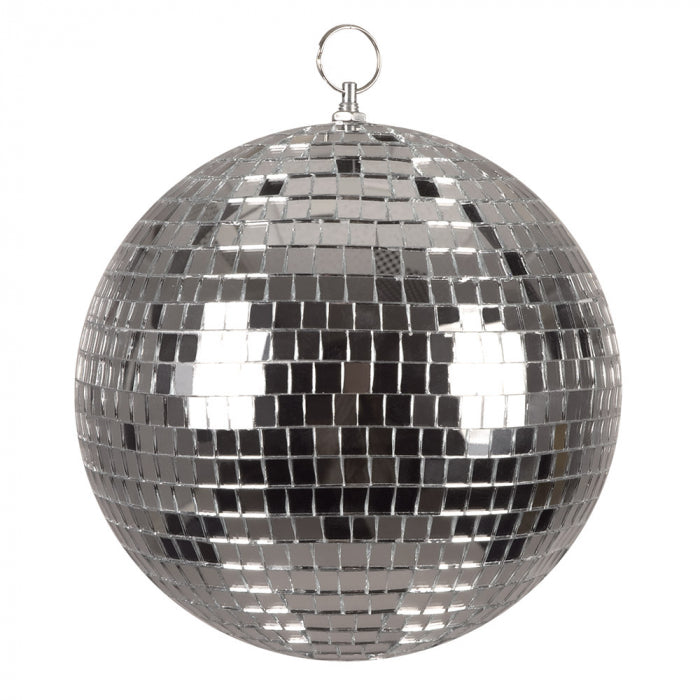 Disco ball 20 cm silver/golden/colored
