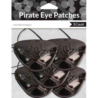 Pirate eye patch 5 pcs