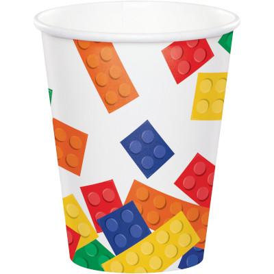 Cup Lego party 8 pcs