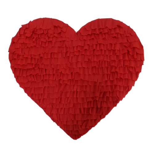 Piñata red heart