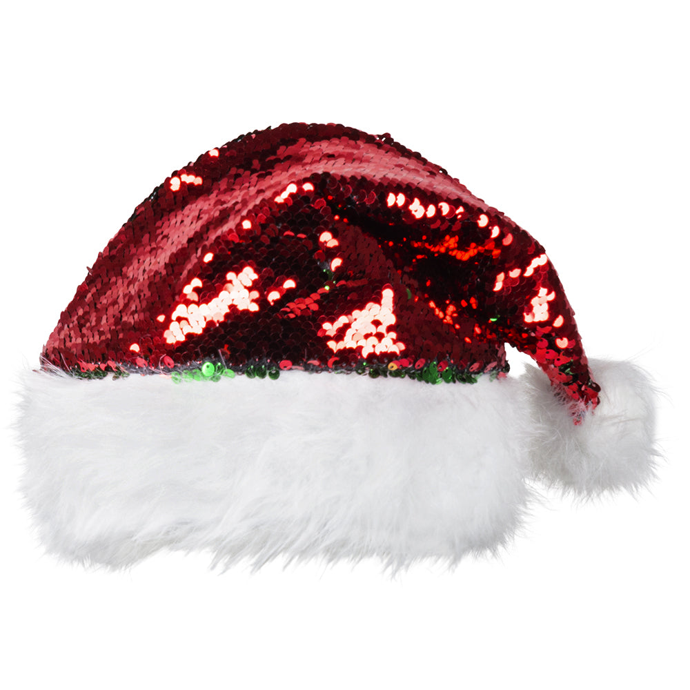 Santa hat transitional red/green