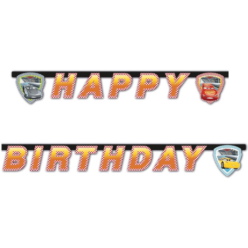 Birthday Banner Cars 3