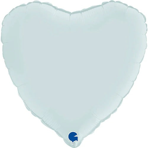 Foil heart balloon 43 cm