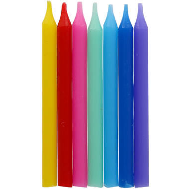Colorful 24 color candle