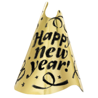 Paper New Year's hat 23 cm