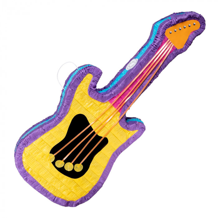 Pinata guitar (77 x 31 x 7.5 cm)