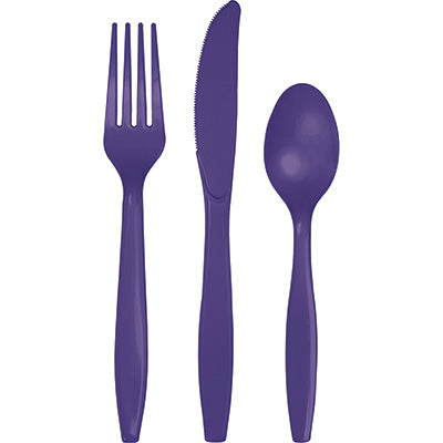 Colorful knife-fork-spoon 18 pcs