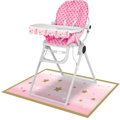 ბავშვის სკამის დეკორაცია ONE LITTLE STAR - GIRL