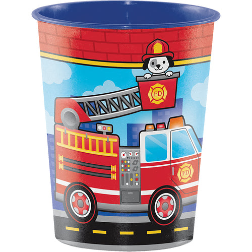 Cup fireman's party 1 pc