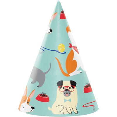 Primary Day Hats Dog Party 8pc