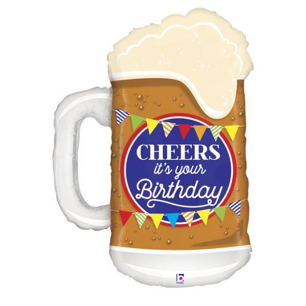 Bubble Beer Mug Cheers it's your Birthday