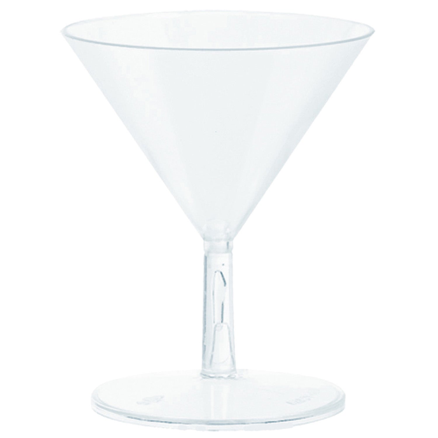 Martini glass plastic 59 ml 20 pcs