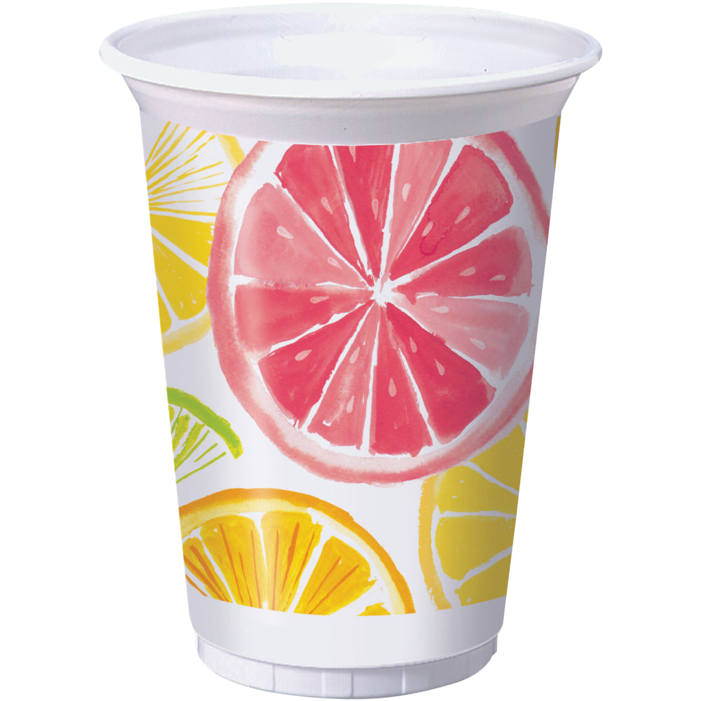 Paper cup "Citrus" 8 pcs