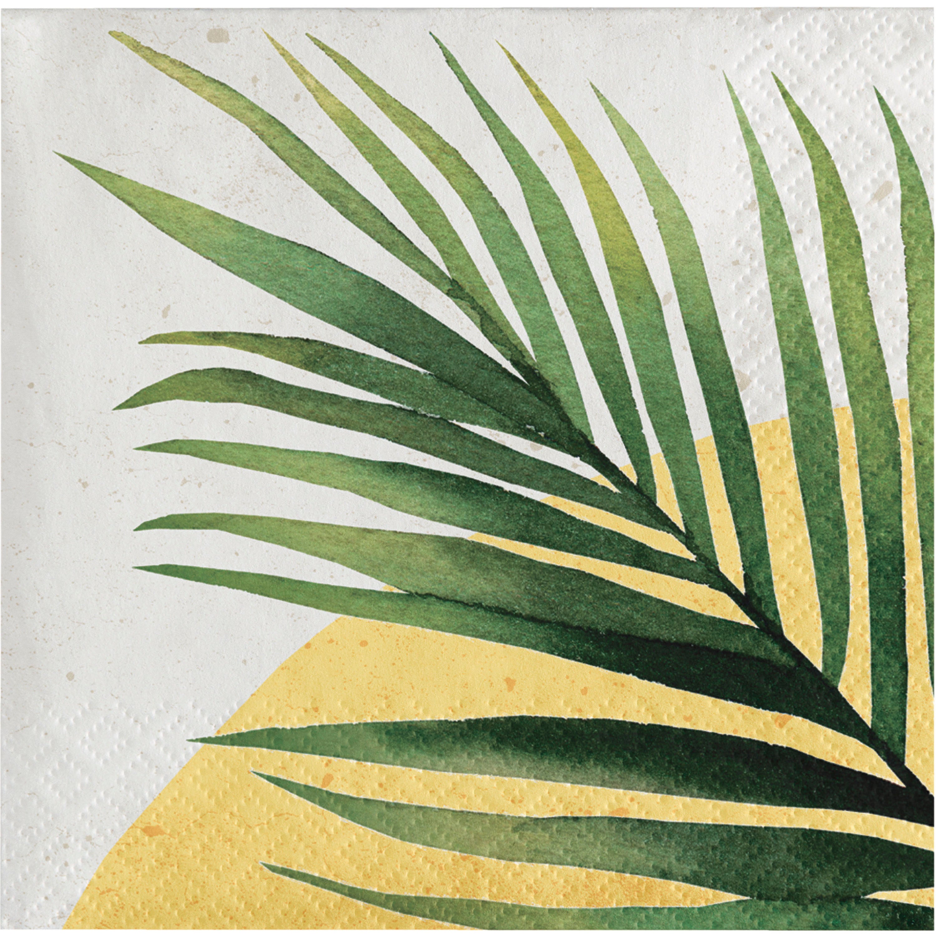 Paper napkin with palm leaf 24 pcs