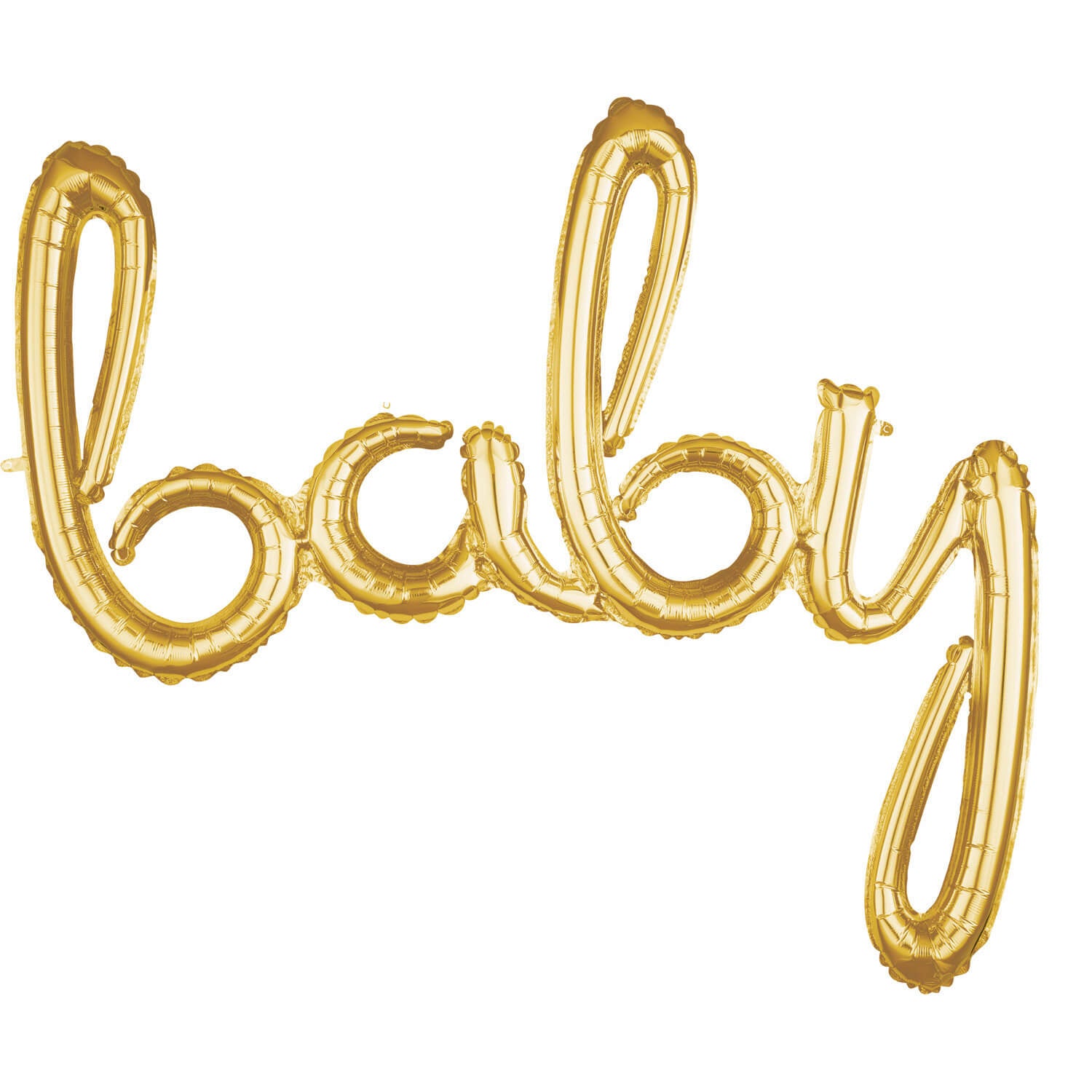Golden handwriting baby inflatable with suction