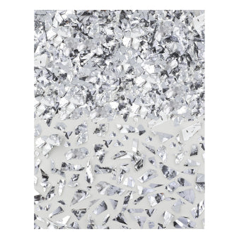 Shiny silver confetti 42 g