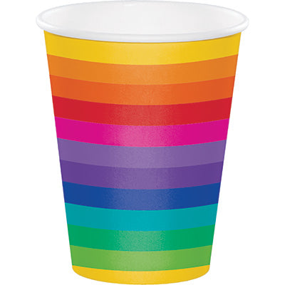 Cups rainbow 8 pcs