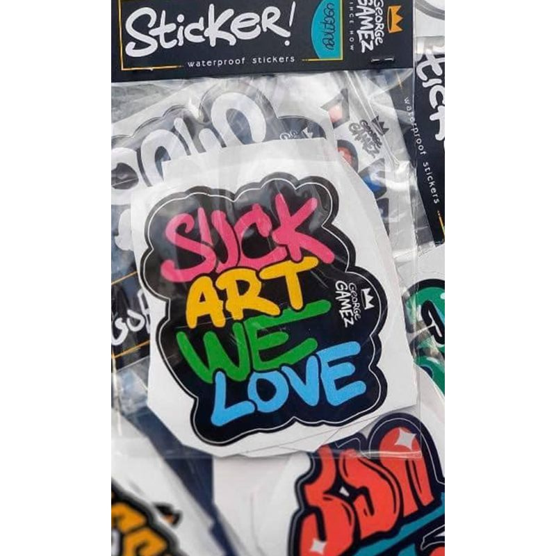 Packed stickers