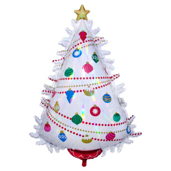 Giant Foil Balloon Transitional Christmas Tree P40 66cm x 91cm