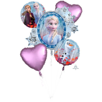 Birthday balloons set Frozen 2 5 pcs